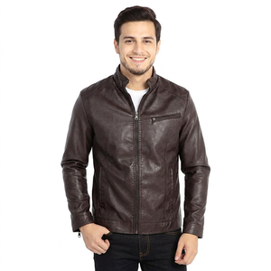 OEM Manufacturer <b>Men</b> Fashion <b>Leather</b> <b>Jacket</b> Premium Quality Winter <b>Men</b> Fashion <b>Leather</b> In Reasonable <b>jacket</b> for <b>men</b> - Product Image 1