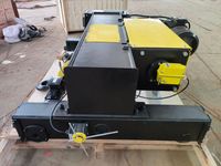 Palans électriques de type européen 3-10 tonnes certifiés CE, entretien facile, en stock pour grue d'atelier