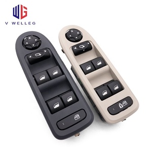Interruptor elevador de ventana para coche, montaje de botón de puerta delantera y trasera izquierda, para Peugeot 508 408 Citroen C5, 98054506ZD - Product Image 1