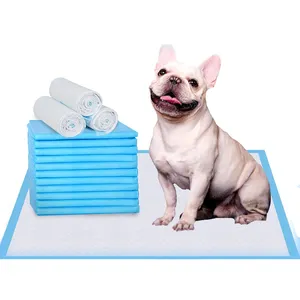 Grossistas Água Absorvente Descartável Pet Higiênico Tapetes Puppy Toilet Dog Training Pads Mats Pee Pads para cães