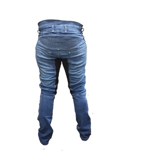 Jeans de moto Biker de style nouveau de couleur bleue de qualité supérieure pour l'équitation avec des protecteurs prix de gros USA 2023 - Product Image 6