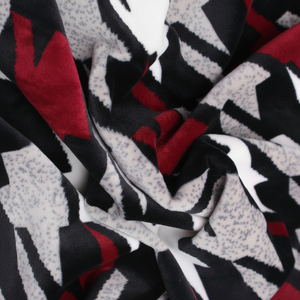 KVR Fabricante Proveedor Indio Barato Personalizado Color Algodón Suave Al Tacto Tela de Terciopelo para Activewear - Product Image 1