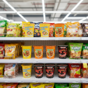 Nouilles instantanées Halal en vrac de l'usine chinoise Huaxiabaifen, <span class=keywords><strong>à</strong></span> base de farine de blé, faibles en sodium, pour soupe instantanée, livraison rapide - Product Image 6