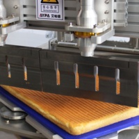 Máquina Cortadora de Pasteles Ultrasónica Automática que Corta con Precisión Triángulos Isósceles, Rombos, Círculos y Cuadrados
