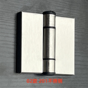 Bisagras de resorte de acero inoxidable 304 con cierre automático para puertas de inodoro, accesorios para tabiques - Product Image 3