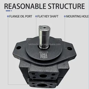 Bomba de aceite hidráulico de la serie Xianju YLC Yongling PV2R2, bomba de paleta de la bomba de la paleta del PV2R2-33 41 47 53 59