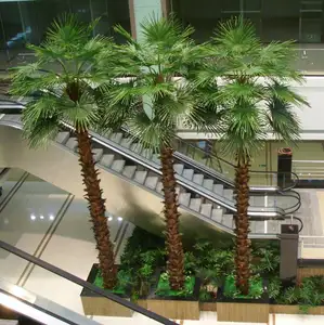 Fabrication artificiel de palmier artificiel de haute qualité, grand prix, en plein air