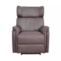 Canapé de salon avec repose-pieds électrique et fonction bascule, style moderne, collection de mobilier rembourré, gamme pour showroom, fabrication sur mesure