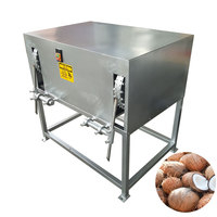 Meilleures ventes Machine à éplucher les coquilles de noix de coco Machine de fabrication artisanale de coquille de noix de coco Machine à décortiquer la noix de coco