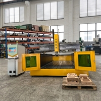 Centro de Mecanizado CNC de 3 Ejes, Router CNC ATC de 9KW, Máquina de Fresado para Tallar Madera, Espuma y Plástico