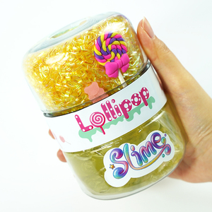 Kit DIY de Slime Líquido Temático Piruleta, Juguete Sensorial de Doble Cara para Niños, No Tóxico, Fabricación OEM&ODM - Product Image 1