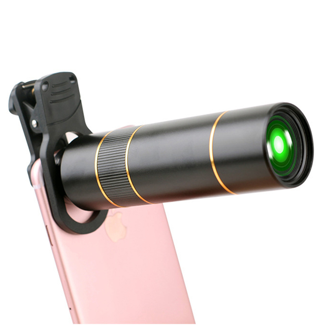 High Quality Phone Camera Lens Portable Telescope Zoom Mobile Phone Lens Smartphones Universal Clip Telephoto Camera
