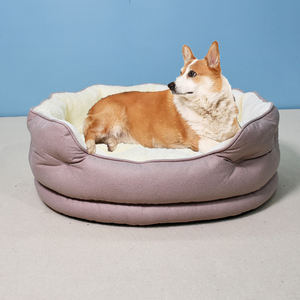 Nuevo Sofá Cama para Perros Súper Suave, Color Gris, Lujoso, Cama para Perros Grandes y Gatos, Sofá para Mascotas - Product Image 1