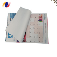 Spirale personnalisée, format A2 A3, impression murale, calendrier, frais de beauté 2022