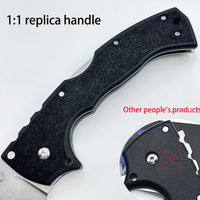 Couteau pliant tactique de haute qualité, couteau EDC pour le camping en plein air, la défense personnelle et la portabilité