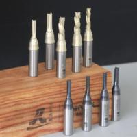 Fraise à compression droite en carbure de tungstène pour routeur CNC, pour le bois, le MDF, le contreplaqué et le panneau de particules, OEM ODM