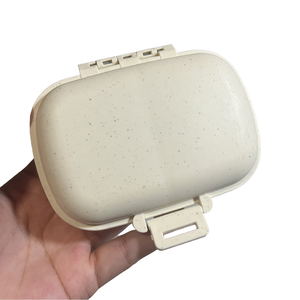 Portable 7-Day Weekly Pill Organizer with 8 Grid Plastic Medicine Pill <b>Box</b> Small Convenient Pill <b>Storage</b> Case Container/ - Product Image 4