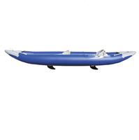 Kayaks tandem de rafting à pédales, pliables, pour 2 personnes, idéaux pour la pêche, livraison directe