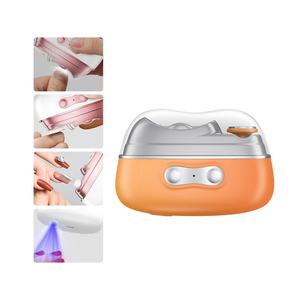 Nuevo Cortaúñas Eléctrico Portátil con Logotipo Personalizado, 35000 RPM, Mini Taladro de Uñas Automático con Lámpara LED UV para Esmalte de Uñas en Gel - Product Image 1