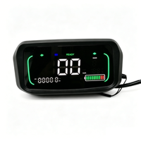 Rakitan Instrumen Elektrik MrGauge dengan Layar Speedometer Cerdas LED Resolusi Tinggi dan Akselerator untuk Sepeda Listrik