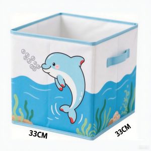 Ucuz toptan katlanabilir saklama kutuları küp depolama organizatör raf şeyler oyuncak organizatör çocuklar oyuncak depolama organizatör - Product Image 2