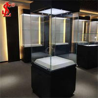 Meubles de salle d'exposition de luxe, design personnalisé, vitrine de magasin de bijoux, vitrine de bijoux en verre verrouillable, comptoir de présentation