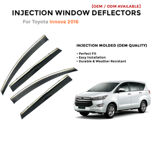 Deflectores de Ventana Laterales para Toyota LC200 2008-2019 Protector de Lluvia Accesorios de Coche - Product Image 2