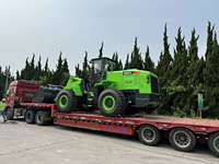 Chargeuse sur chenilles remorquable la plus rapide, chargeuse de grumes Howo, garantie 1 an, mini-pompe de tracteur-pelleteuse électrique, godet 400L, télécommande