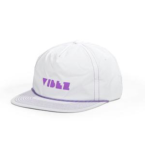 หมวกแก๊ปปักโลโก้ OEM แบบ 5 ชิ้น ขอบโค้งเล็กน้อย ปรับขนาดได้ สำหรับกีฬากอล์ฟ ทำจากไนลอน - Product Image 1