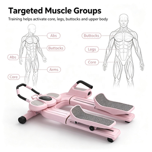 New Design <b>ABS</b>+PP+Steel <b>Exercise</b> Machine Waist Fitness Trainer Sports Crawling Machine -Slimming Eco-Friendly Lightweight for - Product Image 4