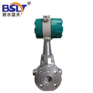 Dapat disesuaikan Stainless Steel air Gas pengukuran Flowmeter anti-ledakan pusaran presisi OEM benang cairan minyak - Product Image 3