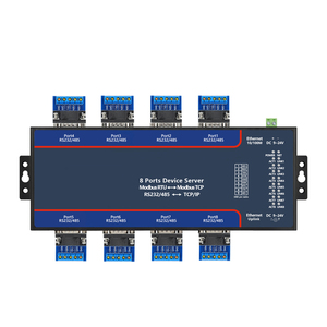 OEM 8-<span class=keywords><strong>Port</strong></span> Gateway industri Label netral tanpa merek Logo RS232 RS485 <span class=keywords><strong>Ethernet</strong></span> TCP/IP Modbus jaringan komunikasi multipel - Product Image 2