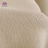 Rideaux occultants de luxe en chenille jacquard tissé, teint en fil, 100 % polyester, très lourds (400 g/m²), tissu uni pour chambre à coucher