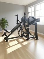 Venta al por mayor de fábrica: Máquina profesional de entrenamiento de fuerza para espalda y pecho, de acero, para gimnasios comerciales y culturismo.