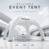 Tente d'événement gonflable imperméable et durable certifiée CE CATC |   Marquee Spider Personnalisé avec Marque Privée, Installation Facile |   Structure d'exposition silencieuse