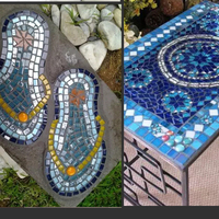 Carré Vitrail Bande Mosaïque Pièces DIY Mosaïque Carreaux Loisirs Art Artisanat Matériel Verre Clair 200g Couleur Mixte 1 CM Europe