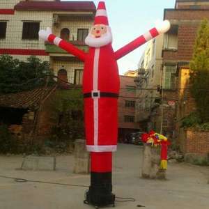 Le <span class=keywords><strong>film</strong></span> gonflable d'air du père Noël agitant les mains en agitant la publicité extérieure Le <span class=keywords><strong>film</strong></span> d'air gonflable peut être personnalisé logo gonflable - Product Image 3