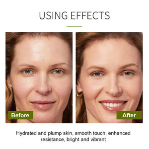 Organik doğal çay yaprağı tozu hyaluronik asit nemlendirici yatıştırıcı sakinleştirici onarım yüz maskesi - Product Image 4