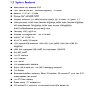 Placa de Desarrollo Automotriz Integrada Helperbox T507 CAN RS485 con Sistema Operativo Linux para Gateway y Controlador Central de Vehículos