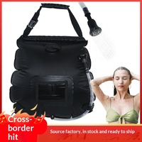 Sac de douche solaire extérieur 20L pliable, étanche, toutes saisons, pour camping, pique-nique, bain et bain de soleil - Offre Spéciale