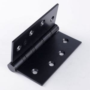 4 \ "X4 \" X3 \ "Diseño moderno Revestimiento negro Acero inoxidable 304 Bisagra de puerta de cabeza plana con 4 rodamientos de bolas Pasador de fijación de cabeza plana - Product Image 4