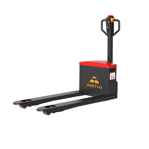 Truk Pallet Manual AMTHI Berkualitas Tinggi dengan Baterai Asam Timbal, Forklift Manual, Forklift Elektrik Tangan 2 Ton - Product Image 3