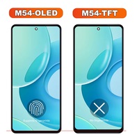 Écran tactile OLED 6,7'' avec châssis pour téléphone portable M54 5G M546B M546B/DS, prix usine, garantie 1 an