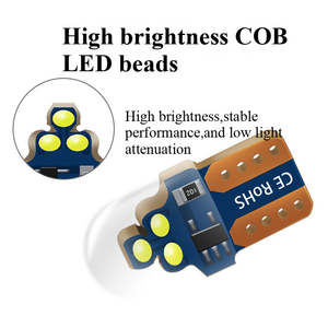 หลอดไฟทดแทน T10 COB 12v/24v อุปกรณ์เสริมรถยนต์ หลอดไฟหน้าอื่นๆ - Product Image 5