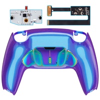 Kit de mise à niveau EXtremeRate : Accessoire de bouton arrière en plastique, Paddle arrière Rise4, Kit de remappage pour manette PS5 BDM-020