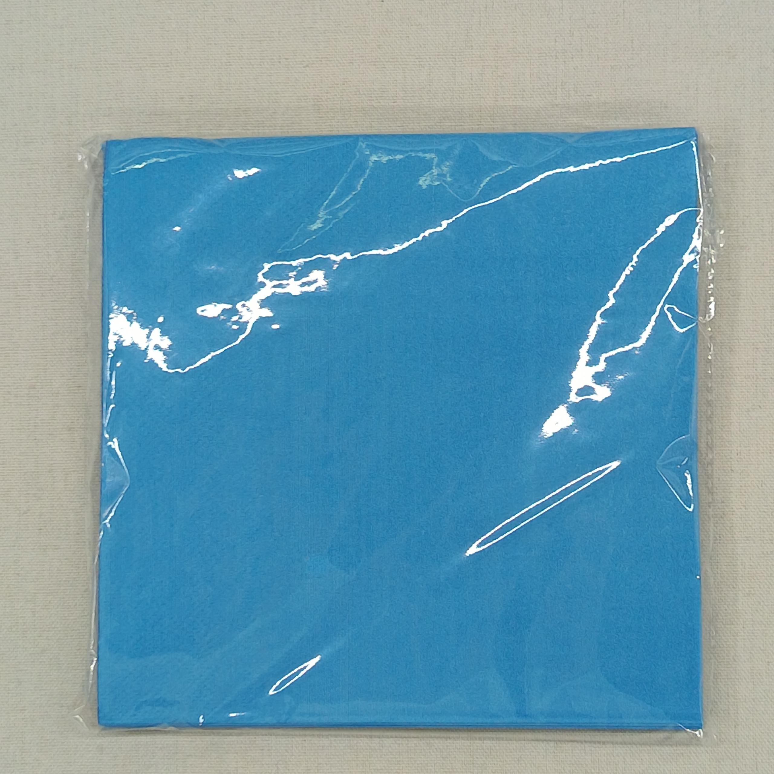 servilleta azul de 33*33cm*20uds