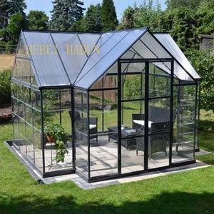 Gazebo Grande para Decoración de Jardín Exterior en Venta, Solárium, <span class=keywords><strong>Orangerie</strong></span>, Hierro Forjado, Plástico Personalizado con Caja de Madera - Product Image 5