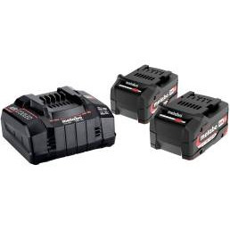 Metabo Basic <b>Set</b> 2 X 5.2 Ah Battery Pack For Power Tools - Product Image 3