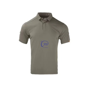 T-Shirt da Uomo Estiva di Alta Qualità, <span class=keywords><strong>Impermeabile</strong></span>, Traspirante, ad Asciugatura Rapida, Manica Corta, Sportiva, Utilitaria, per Allenamento all'Aperto e Tattico - Product Image 1