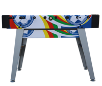 Table de baby-foot d'intérieur 4FT avec compteur de scores manuel, construction en MDF et PVC